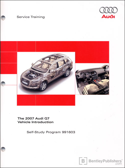 The 2007 Audi Q7 Introduction Self-Study Program front cover