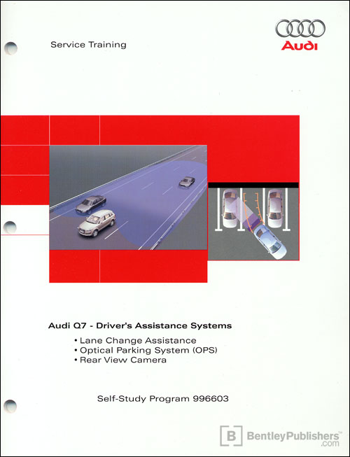 The Audi Q7 Driver's Assistance Systems Self-Study Program front cover