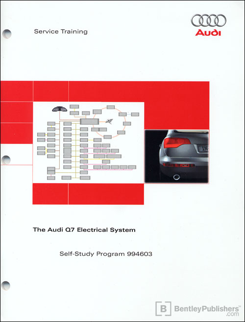 The Audi Q7 Electrical System Self-Study Program front cover