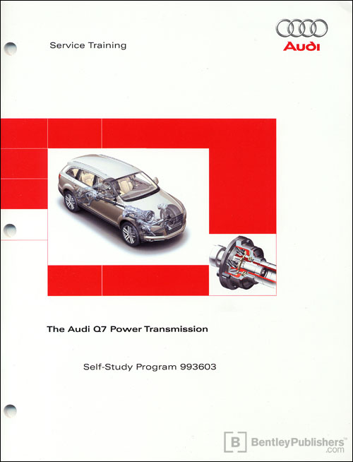 The Audi Q7 Power Transmission Self-Study Program front cover