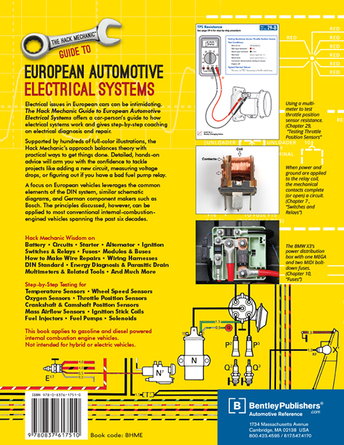 The Hack Mechanic Guide to European Automotive Electrical Systems - Rob Siegel back cover