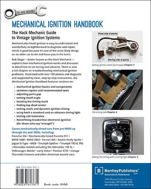 Mechanical Ignition Handbook: The Hack Mechanic Guide to Vintage Ignition Systems by Rob Siegel