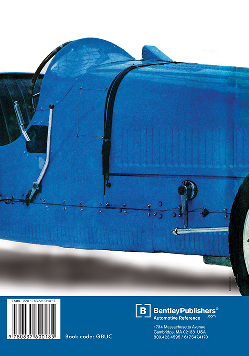 Grand Prix Bugatti back cover