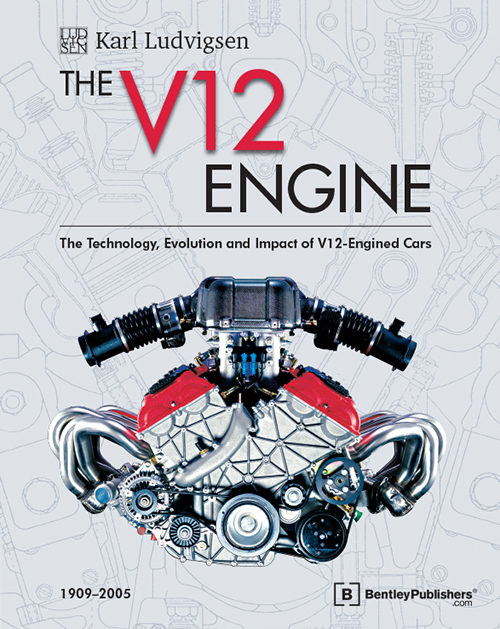 The V12 Engine by Karl Ludvigsen - front cover