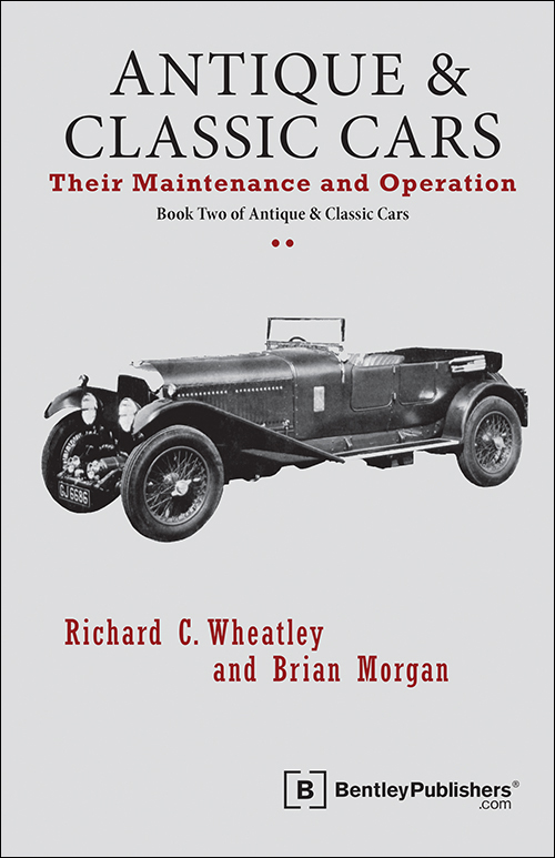 Antique & Classic Cars: Their Maintenance and Operation - front cover