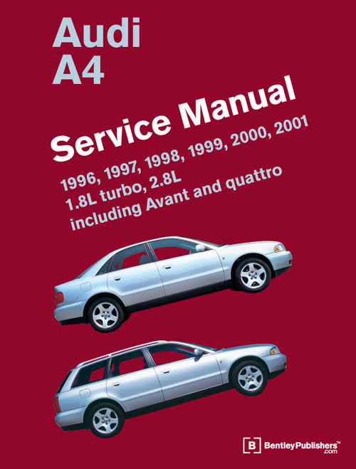 Audi A4: 1996-2001 Service Manual front cover