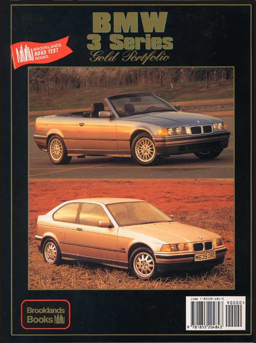 BMW 3 Series Gold Portfolio: 19-1976? back cover
