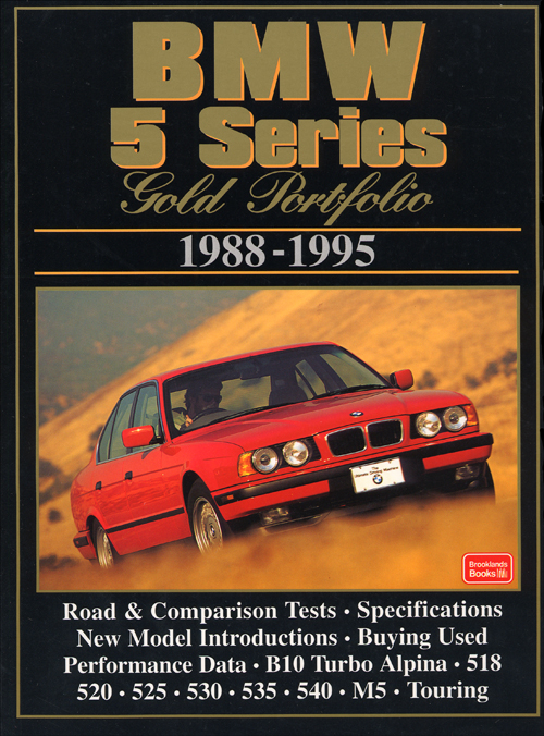 BMW 5 Series Gold Portfolio: 1988-1995  front cover