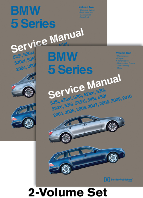 BMW 5 Series (E60, E61) Service Manual: 2004-2010 front cover