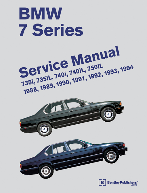 BMW 7 Series (E32) Service Manual: 1988-1994 front cover