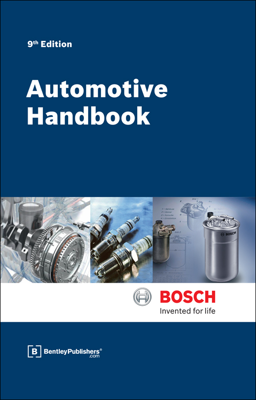 Bosch Automotive Handbook - 9th. Ed. - front cover