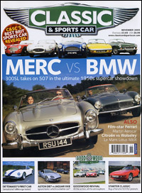 Classic & Sports Car (UK), November 2005 - cover