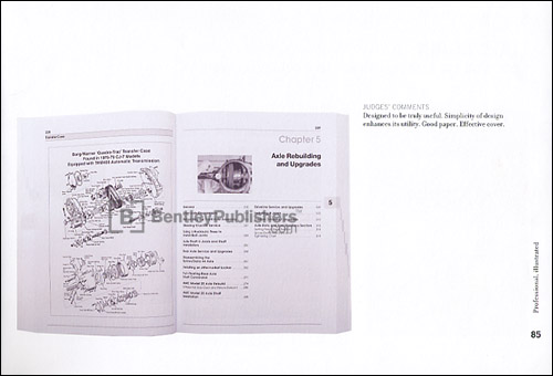 2005 Bookbuilders of Boston awards book for Jeep CJ Rebuilder