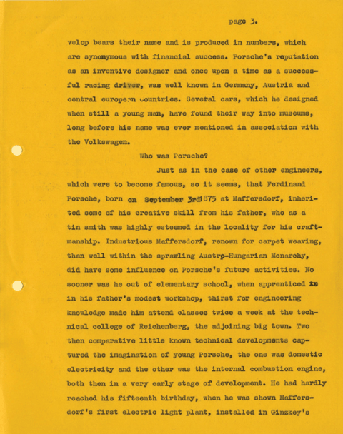 Original manuscript, typed by Edith Hopfinger - 3 of 3