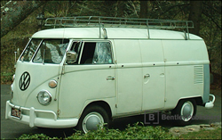 Volkswagen Panel Van (Type 2) loading doors on both sides 1965, owned by Bentley Publishers VW Editor Stan Wohlfarth