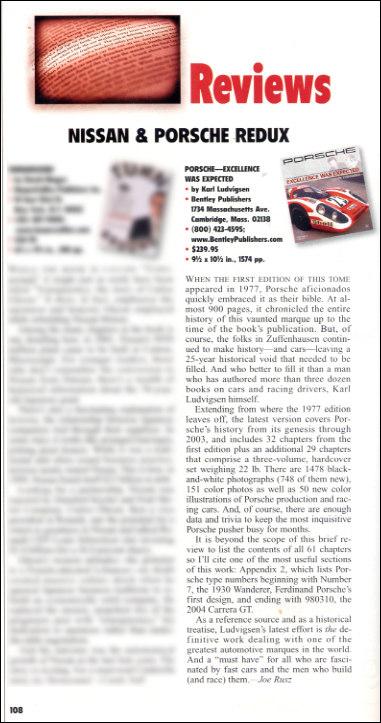 Road & Track - May 2004 - review