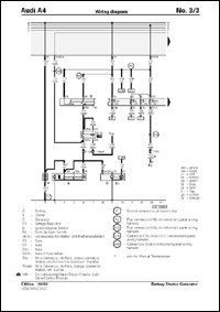 Audi A4 2.8 Manual Transmission Engine Wire Harness