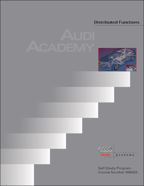 Audi Distributed Functions Service Training Self-Study Program Front Cover