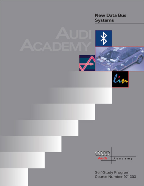 Audi New Data Bus Systems Technical Service Training Self-Study Program Front Cover