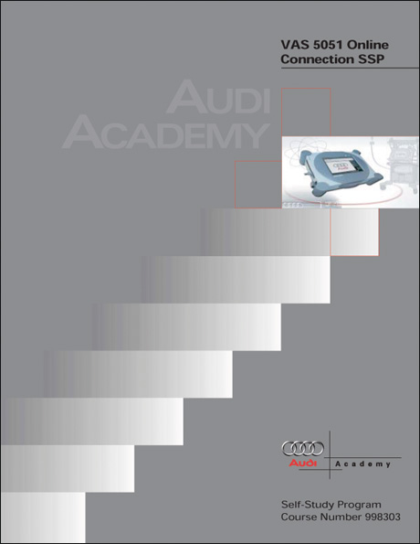 Audi VAS 5051 Online Connection Technical Service Training Self-Study Program Front Cover
