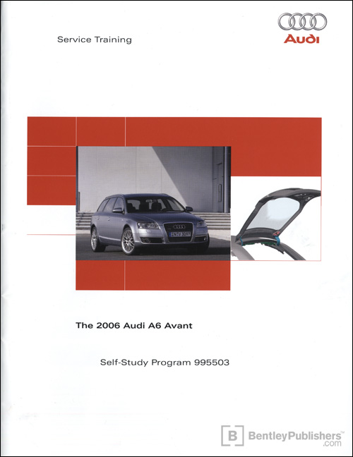 2006 Audi A6 Avant Technical Service Training Self-Study Program front cover