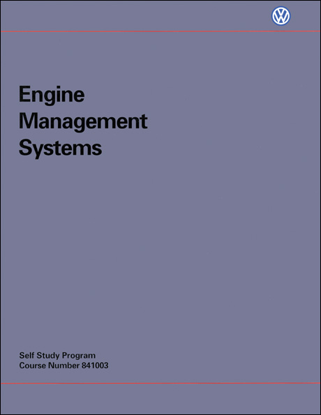 Volkswagen Engine Management Systems Technical Service Training Self-Study Program Front Cover