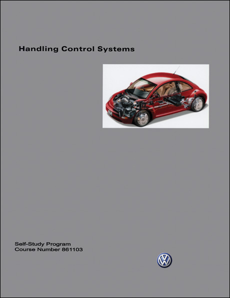 Volkswagen Handling Control Systems Technical Service Training Self-Study Program Front Cover