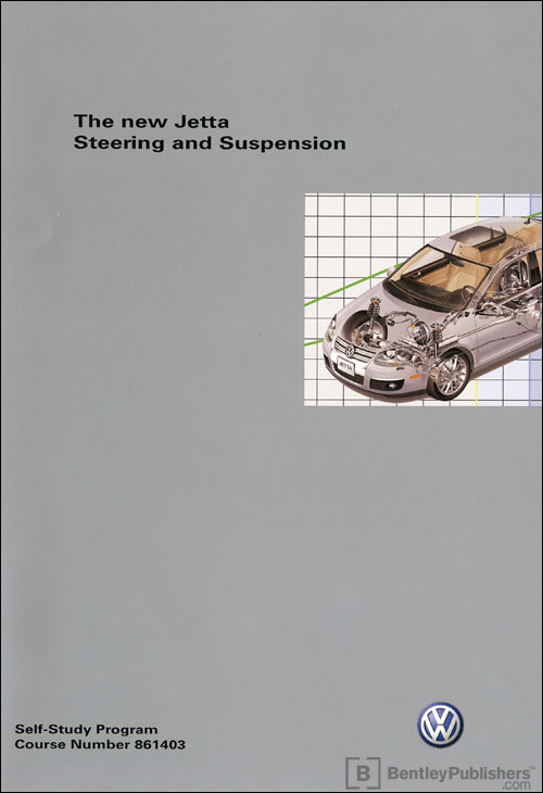 Volkswagen new Jetta Steering and Suspension Technical Service Training Self-Study Program front cover