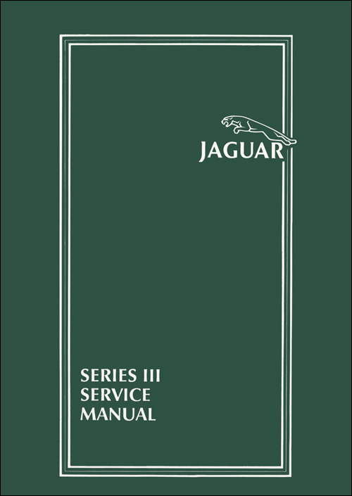 Jaguar XJ6/XJ12 Series 3 Workshop Manual: 1979-1987 Front Cover