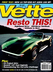Vette Magazine may 2007 - cover