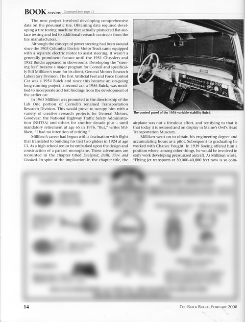The Buick Bugle - February, 2008 - review