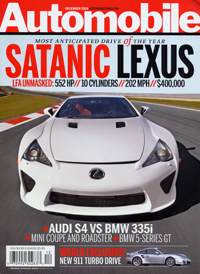 Automobile - December, 2009 - cover