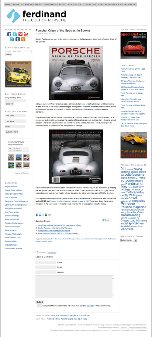 Ferdinand Magazine review screenshot - April 24, 2013