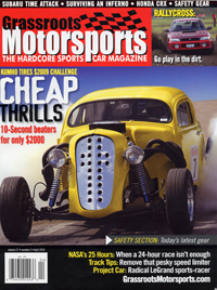 Grassroots Motorsports cover - April 2010 - cover