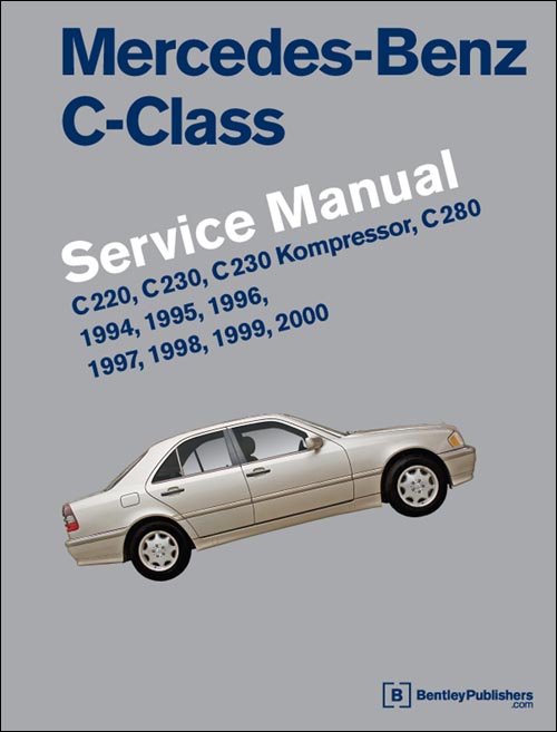 Mercedes-Benz C-Class Service Manual: 1994-2000 front cover