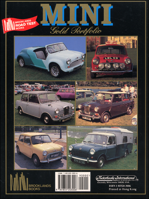 Mini Gold Portfolio: 1959-1969? back cover