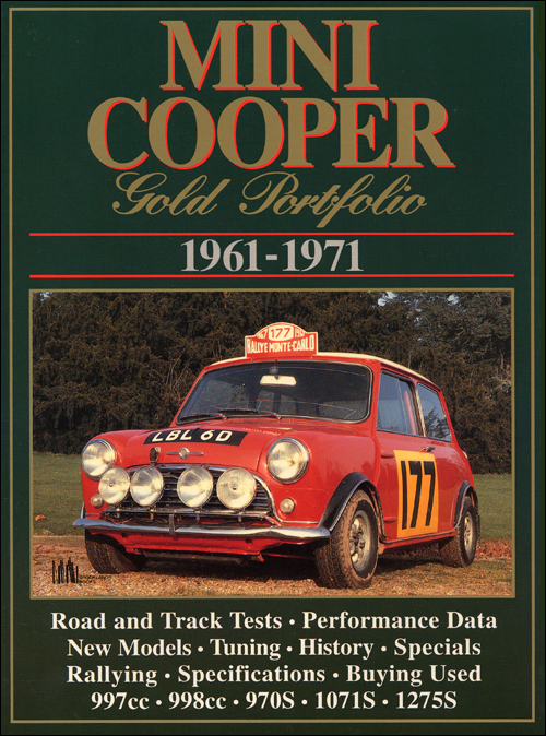 Mini Cooper Gold Portfolio: 1961-1971 front cover