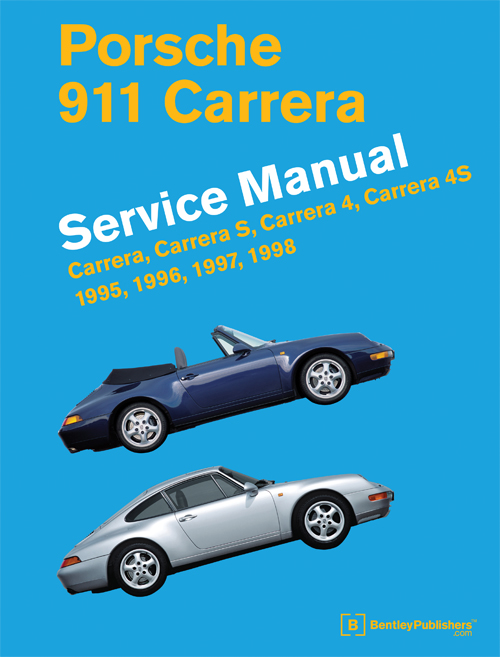 Porsche 911 Carrera (Type 993) Service Manual: 1995-1998 - front cover