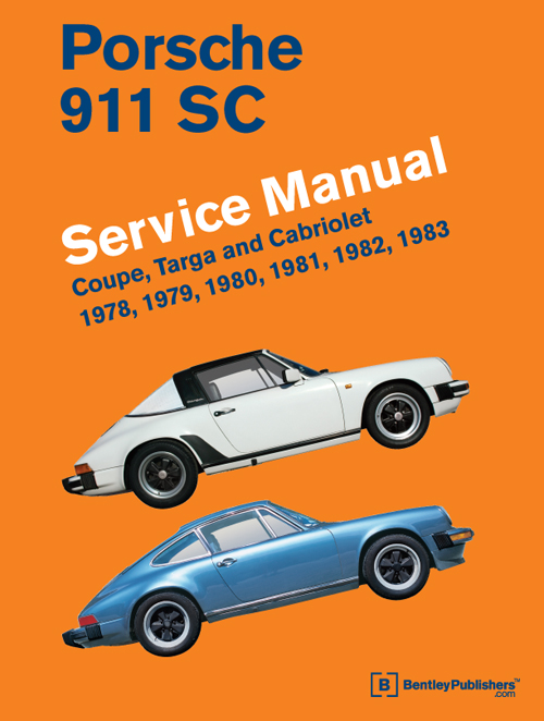 Porsche 911 SC Repair Manual: 1978-1983 - front cover