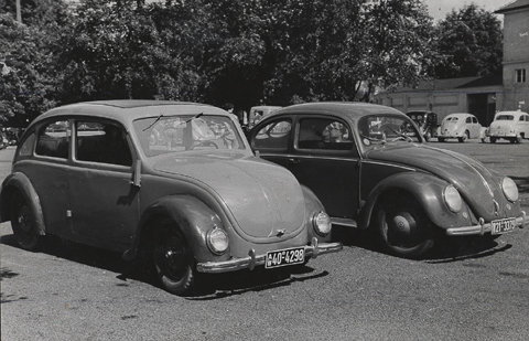 1933 NSU prototype - 1952 VW