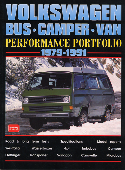 Volkswagen Bus, Camper, Van Performance Portfolio: 1979-1991 front cover