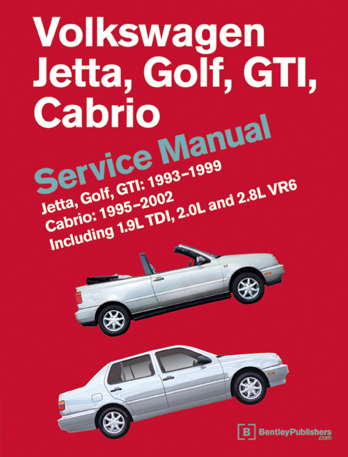 Volkswagen Jetta, Golf, GTI, Cabrio Service Manual: 
1993-1999