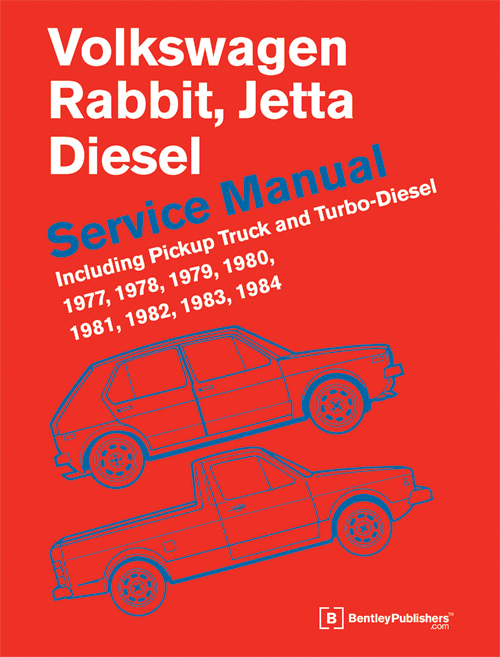 Volkswagen Rabbit, Jetta Diesel Service Manual: 1977-1984 front cover